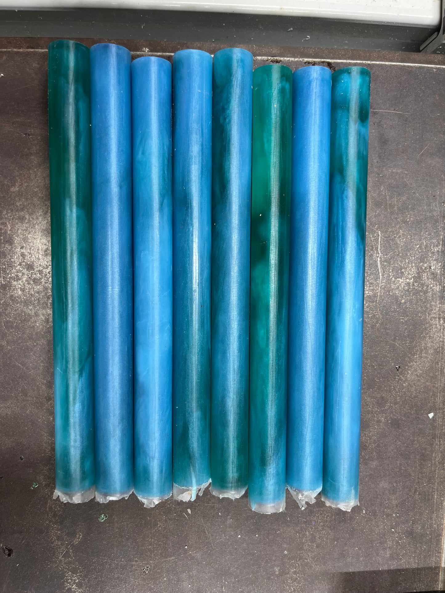 Deep Bermuda Pen Blank