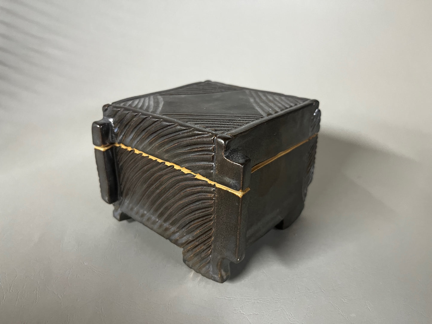 Gun Metal #1 Box - Ceramic Boxes
