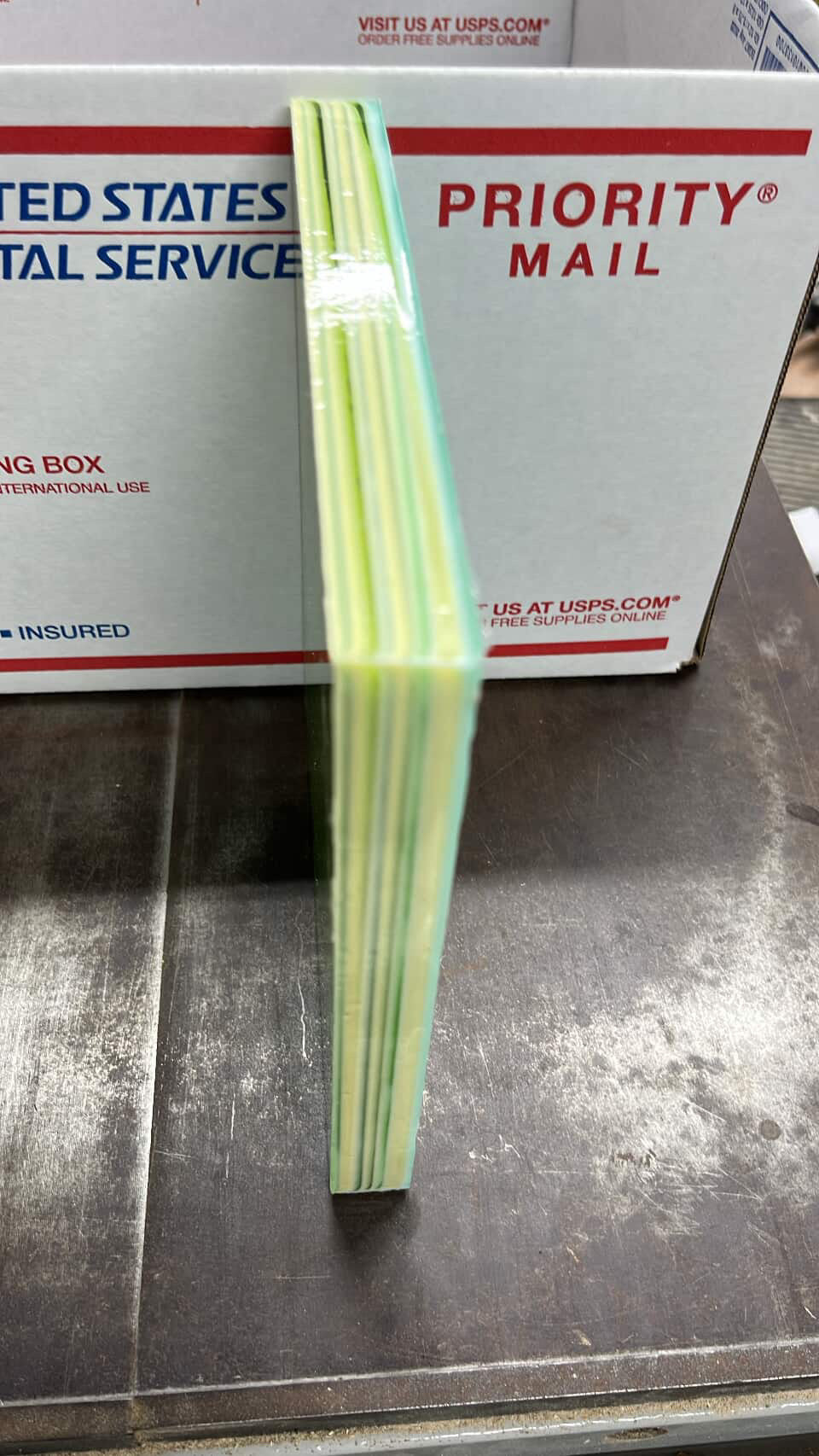 Peanuts’ Mint N Cream Stripes Pen Blank