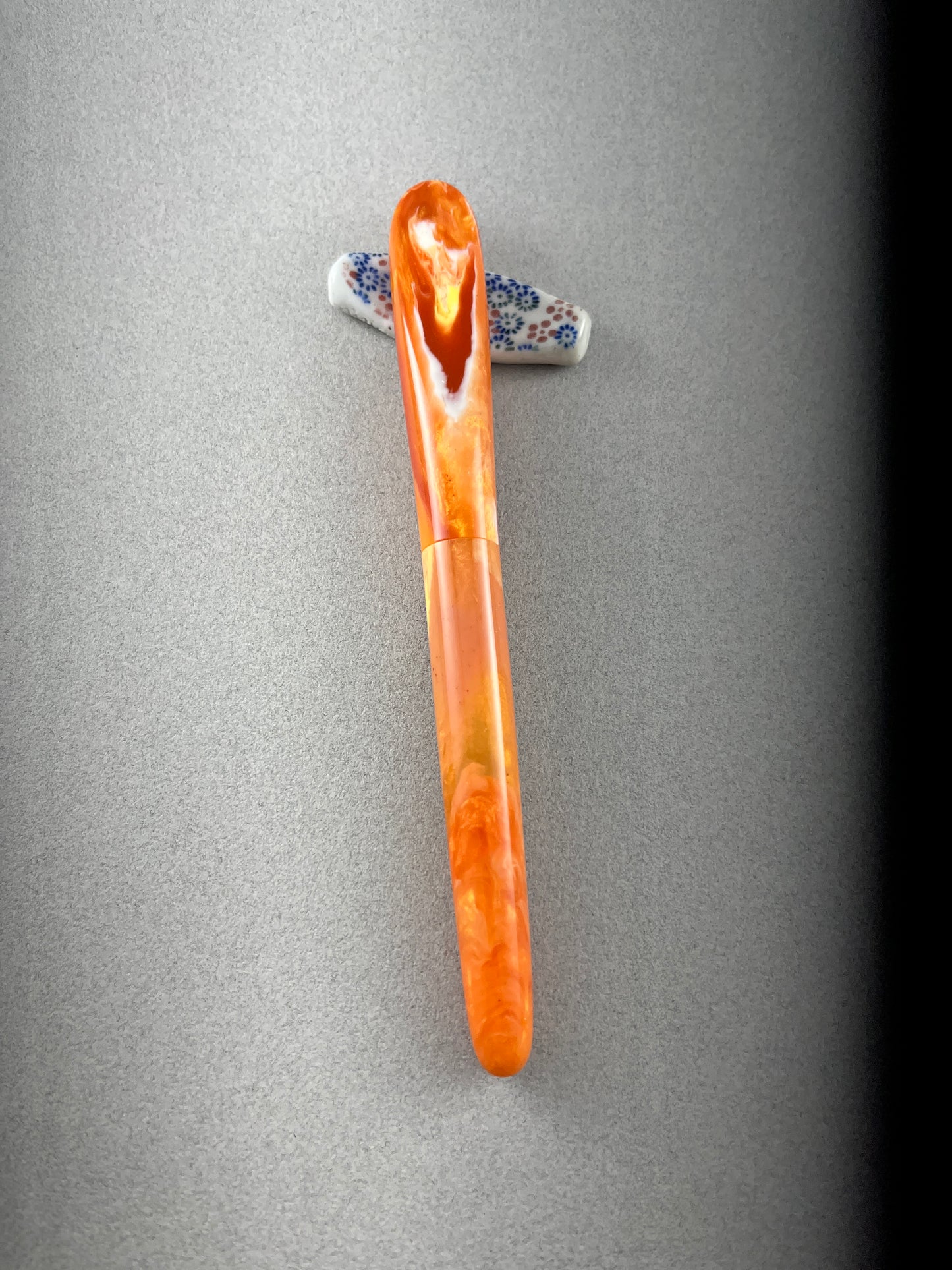 Peacock Feather -  Candy Corn