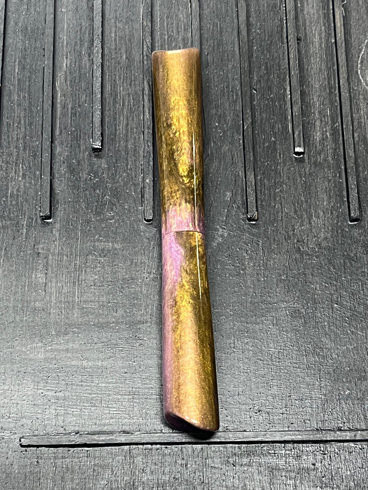 Cône -  Purple Gold Fountain Pens