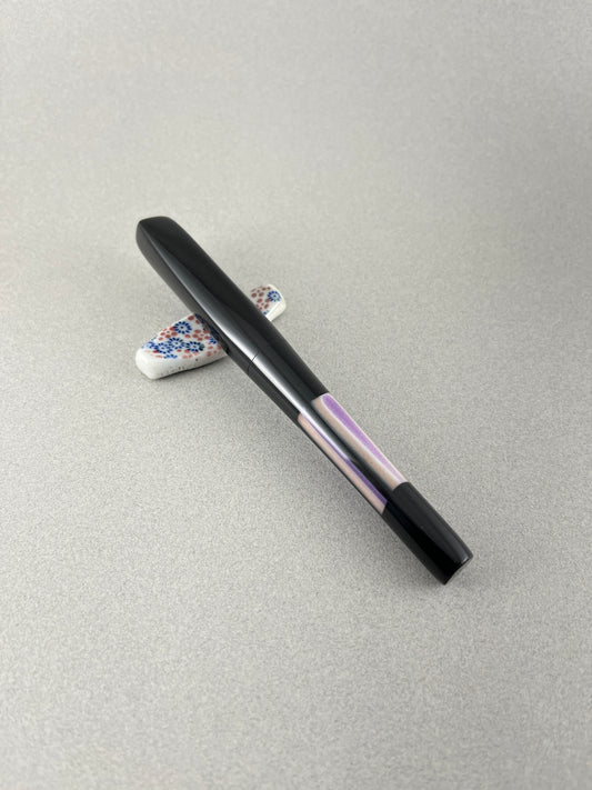 Imitation -   Modified Purple Black Stripes Fountain Pens