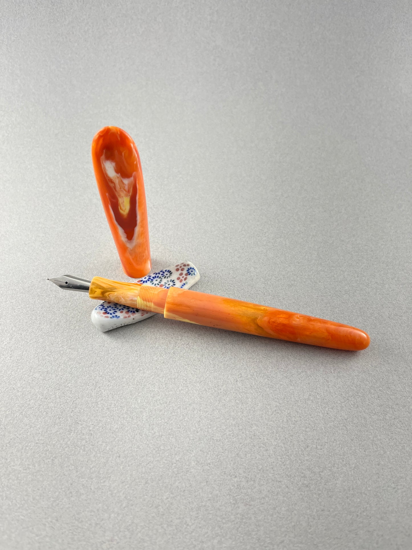 Peacock Feather -  Candy Corn