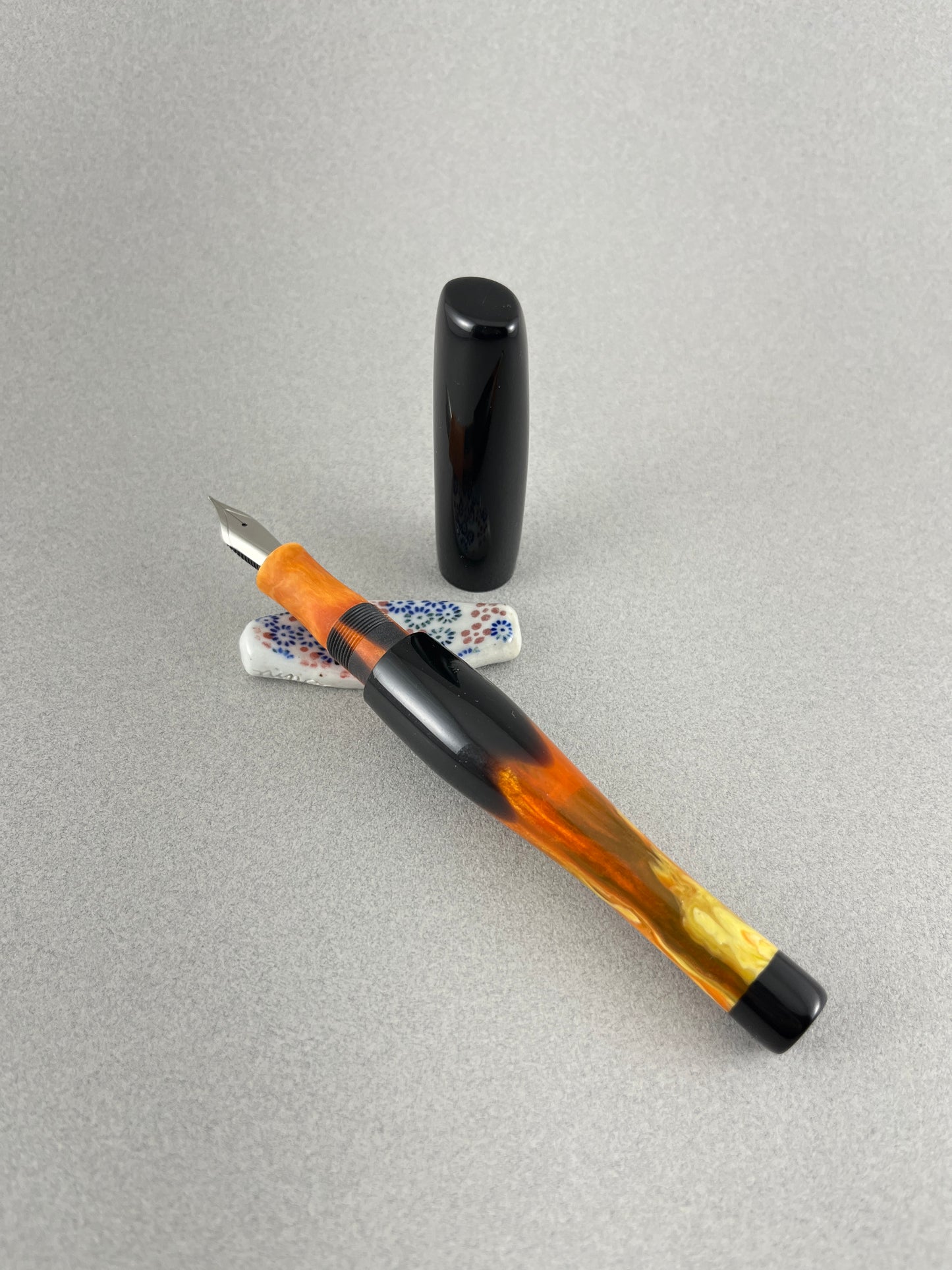 Imitation -   Modified Candy Corn Fountain Pens