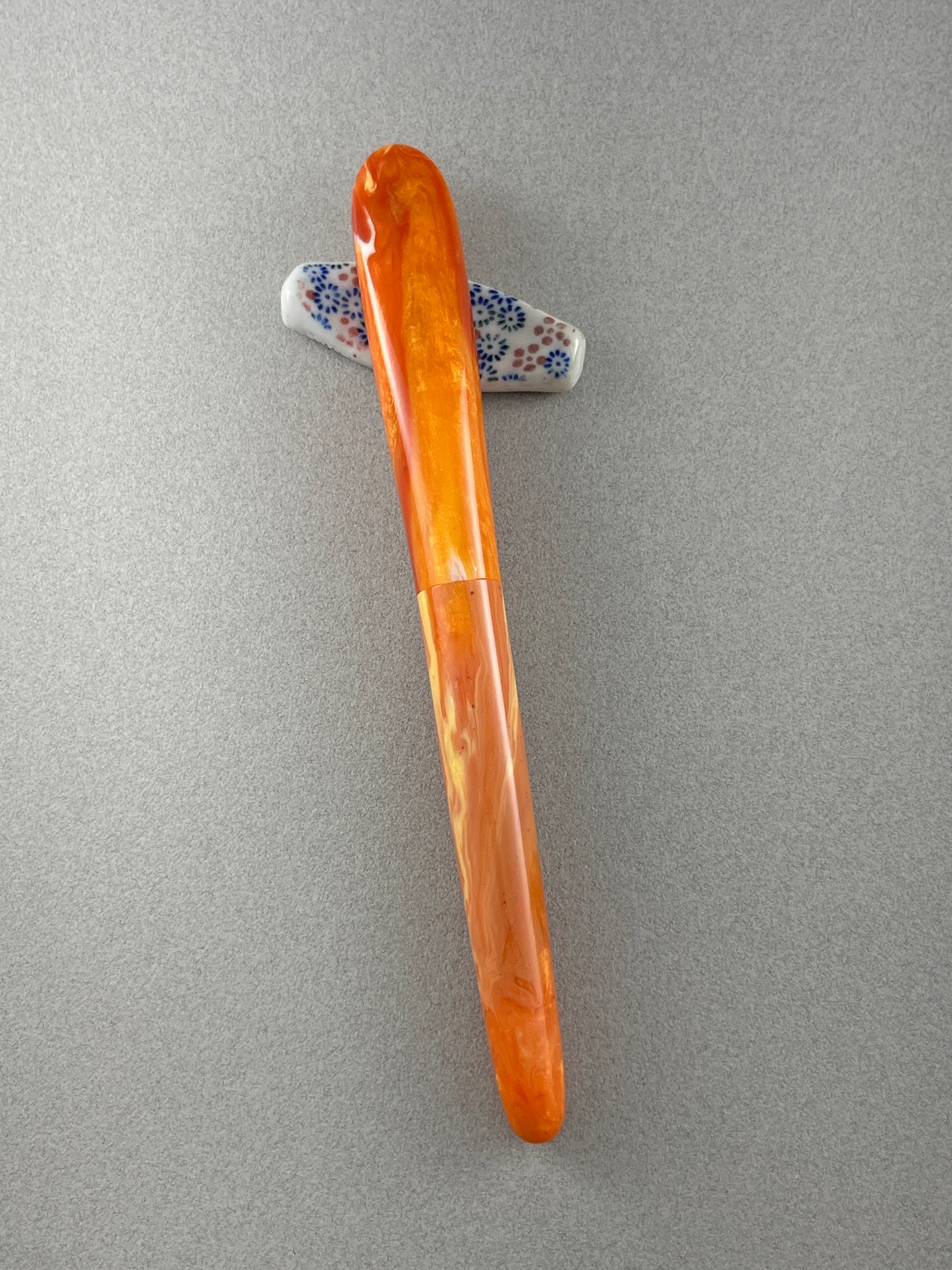 Peacock Feather -  Candy Corn