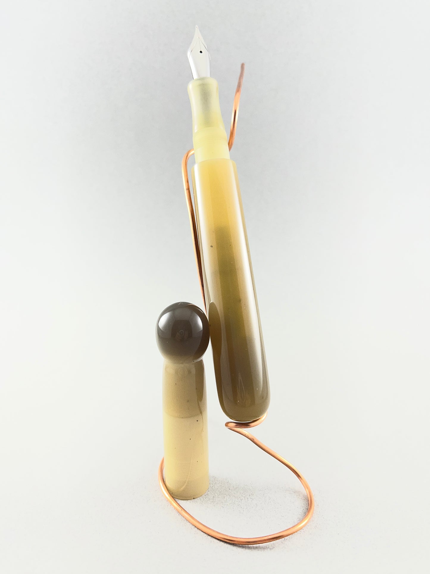 Exclamation- Black to Clear color change  Fountain Pens