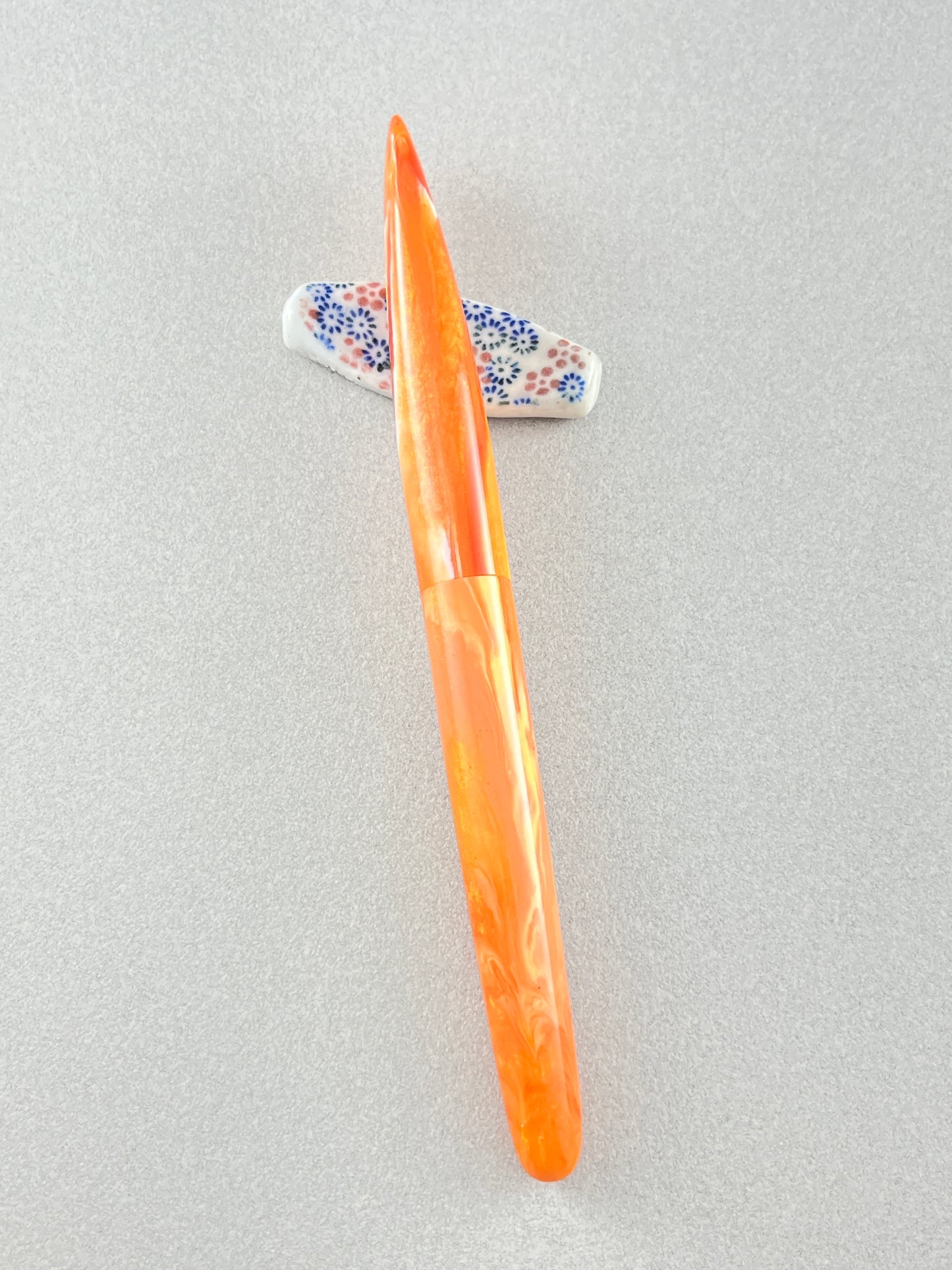 Peacock Feather -  Candy Corn