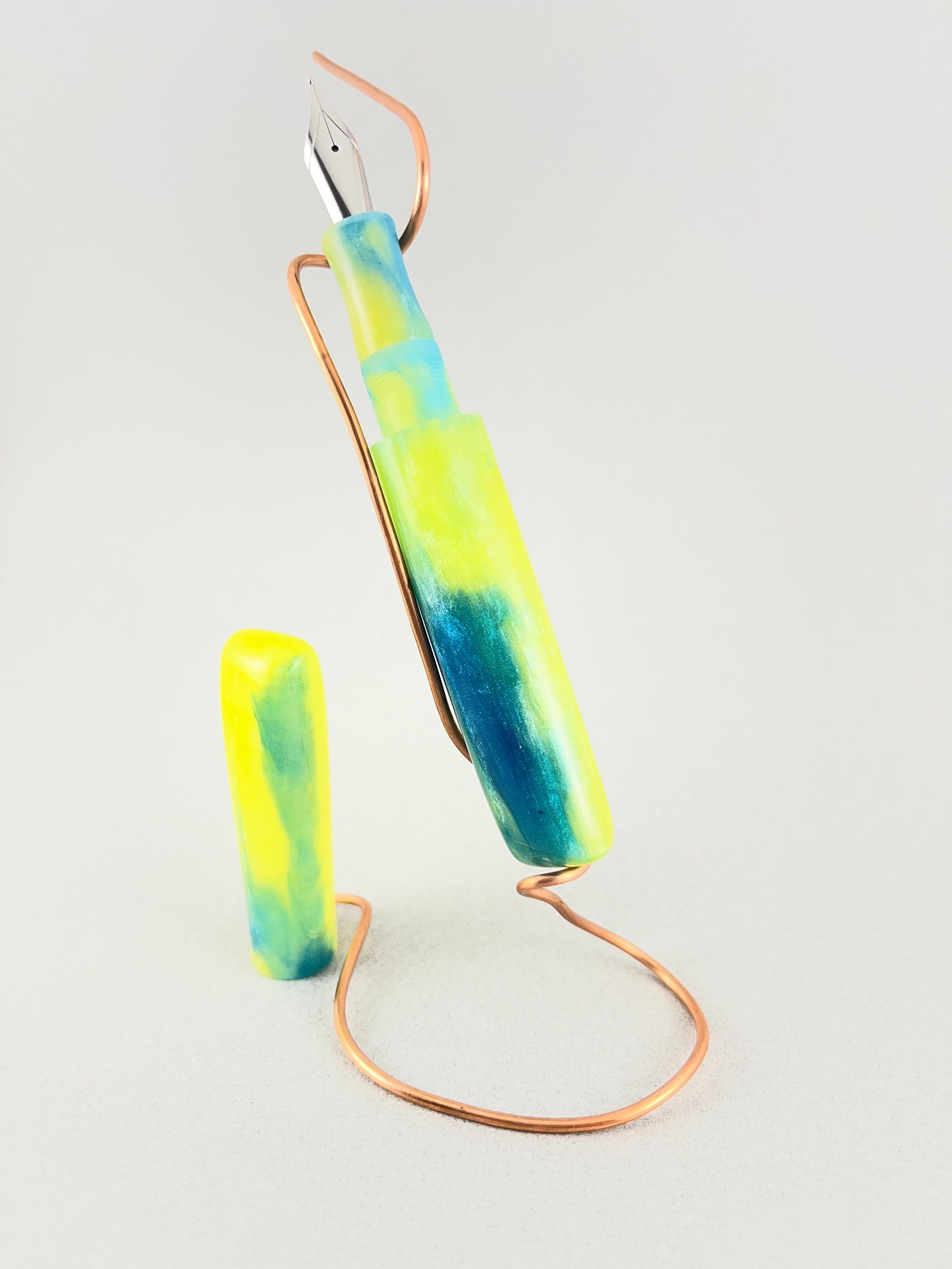 Tordre -  Yellow Blue Fountain Pens