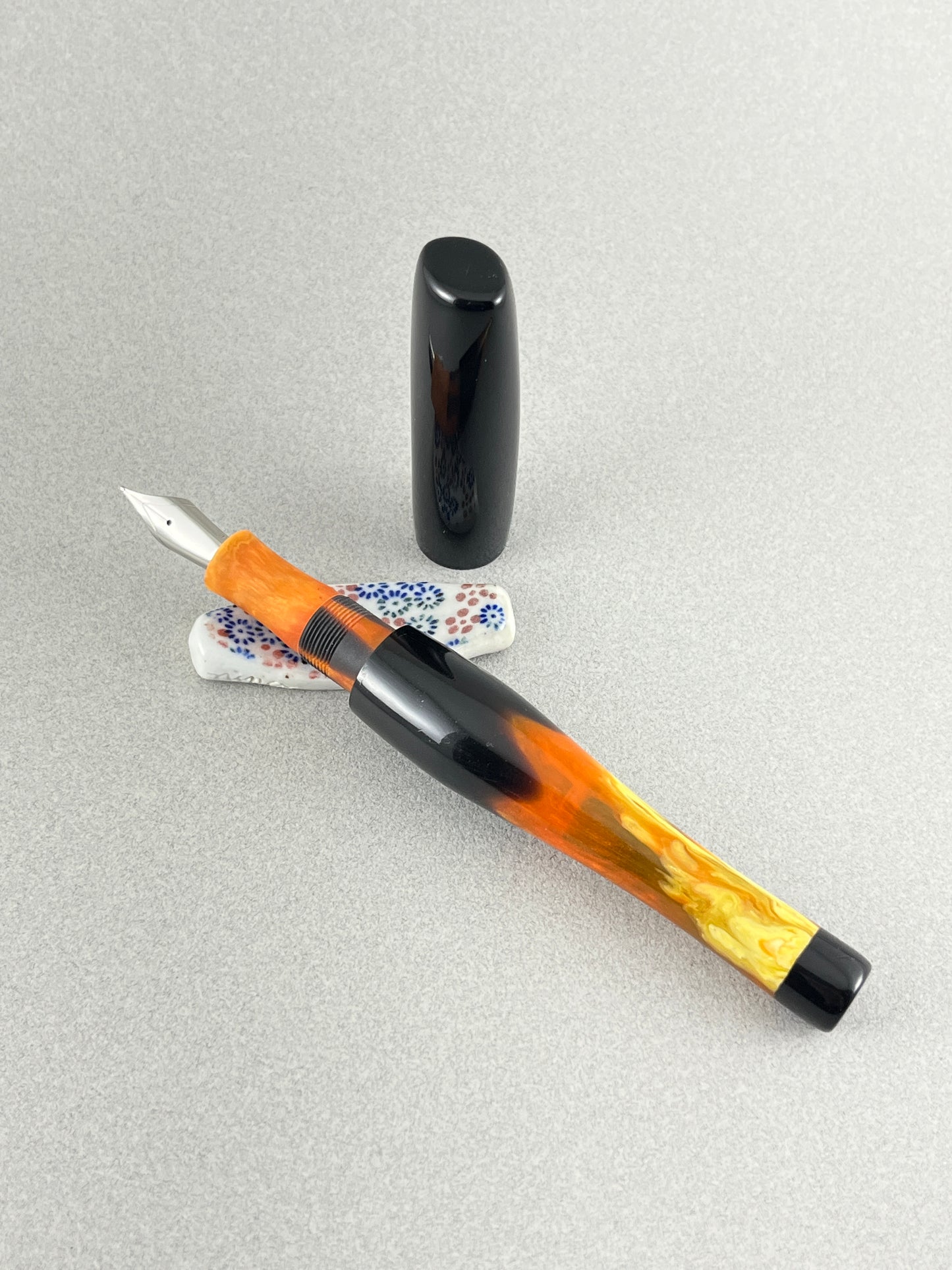 Imitation -   Modified Candy Corn Fountain Pens
