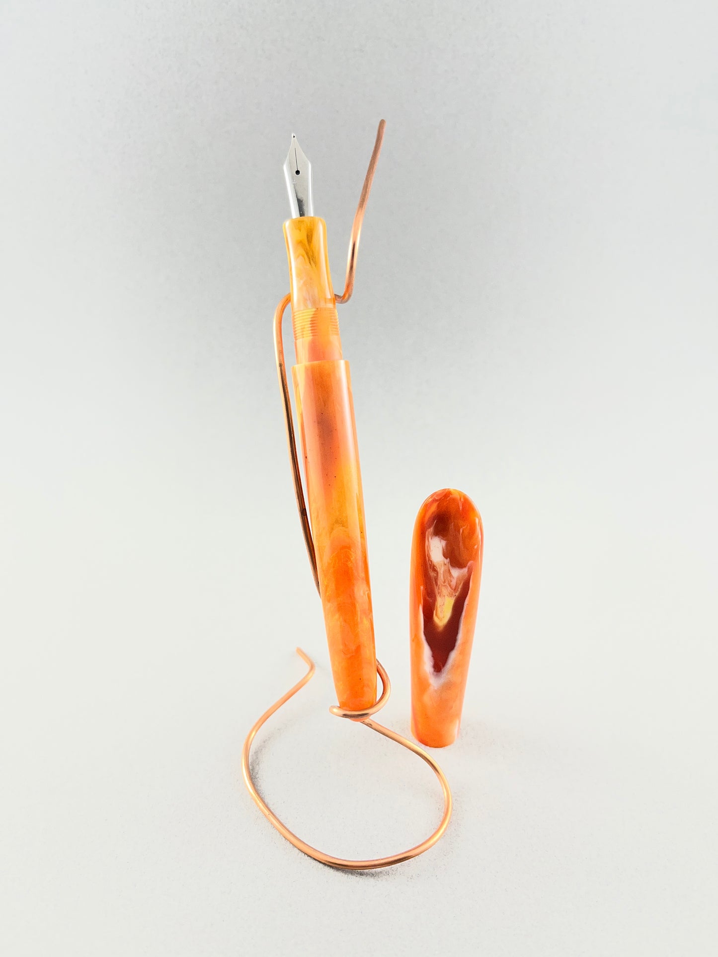 Peacock Feather -  Candy Corn