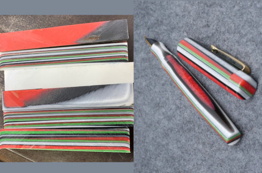 Sushi Stripes Pen Blank